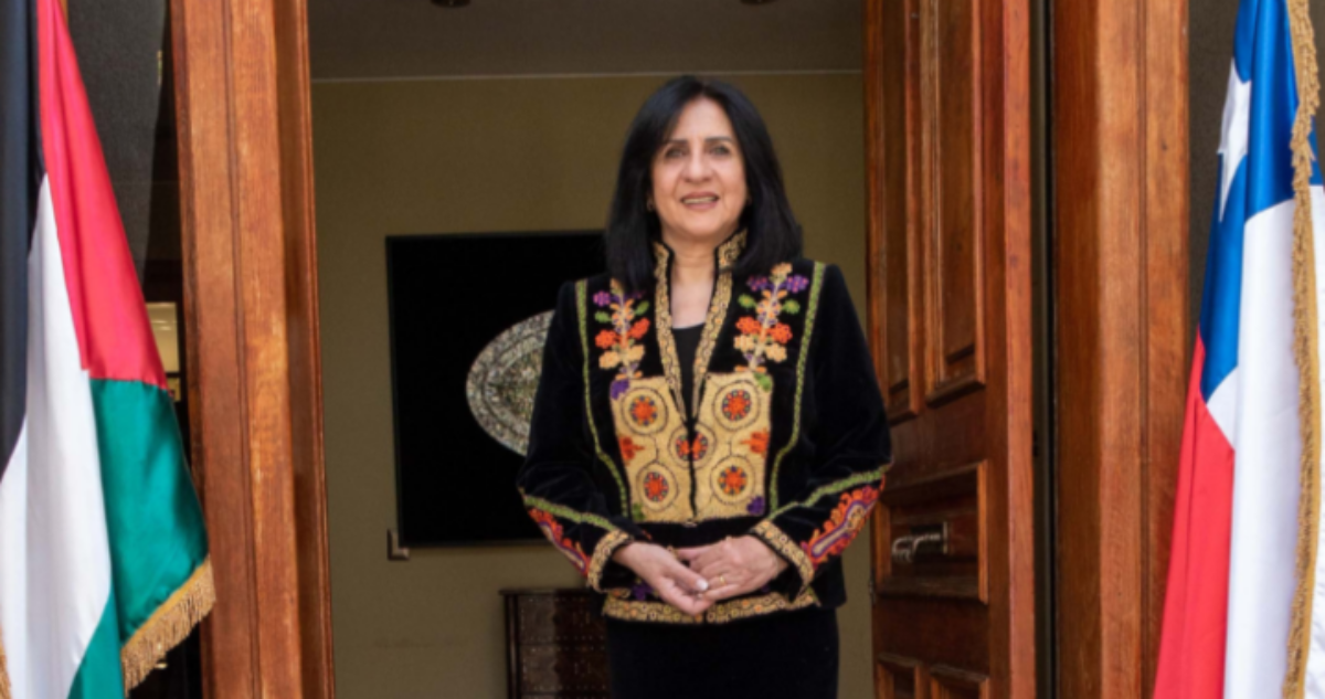 Vera Baboun, embajadora de Palestina