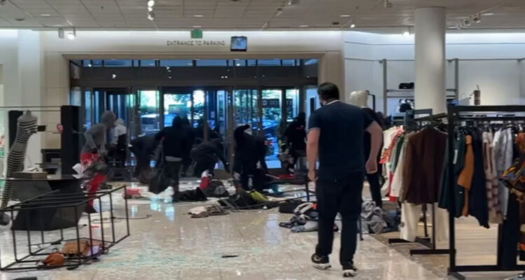 Ola de robos en EEUU: violenta turba asalta y saquea sin control importantes tiendas en California