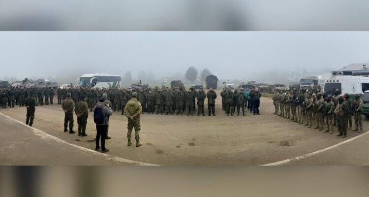 Operativo con detenidos en Temucuicui