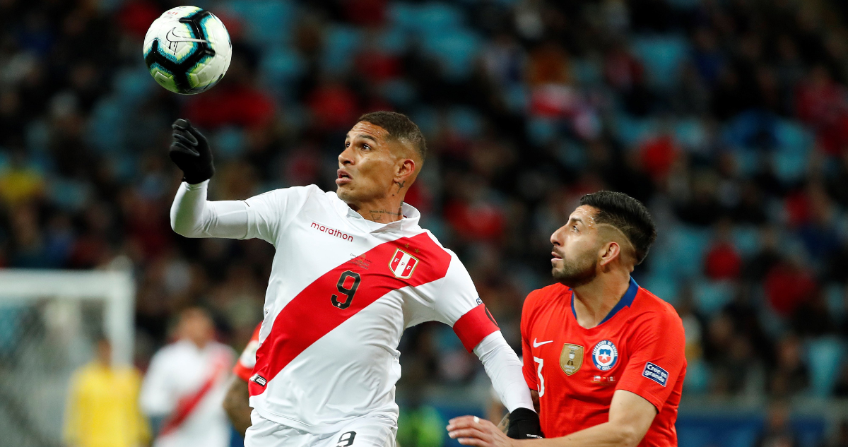 Paolo Guerrero calienta la previa del duelo ante Chile por las Clasificatorias.