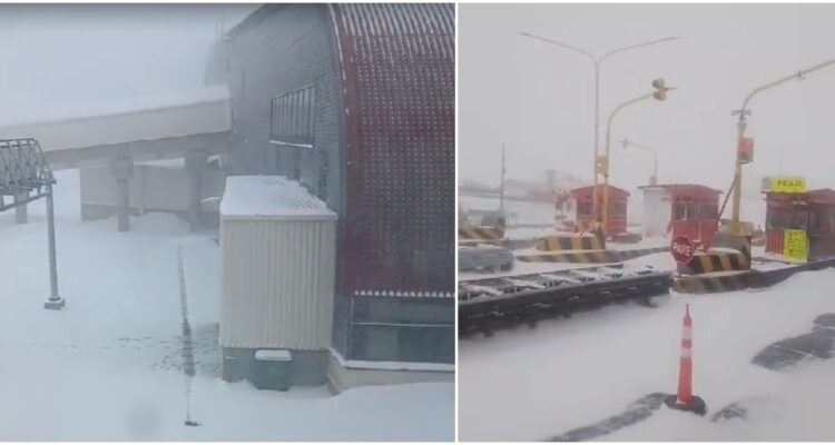 Paso Los Libertadores cerrado por sistema frontal