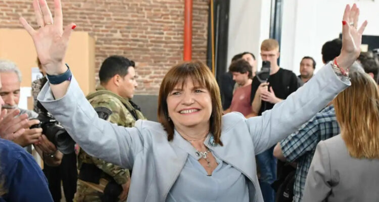 Voy a ser presidenta Patricia Bullrich votó optimista y dijo que ya se ve festejando su victoria