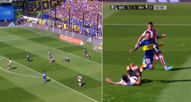 Paulo Díaz y su gran jugada en el triunfo de River ante Boca en el Clásico