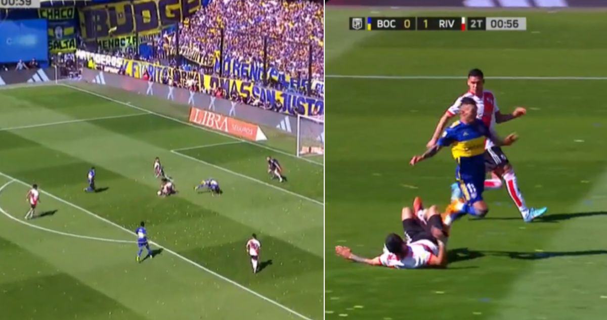 Paulo Díaz y su gran jugada en el triunfo de River ante Boca en el Clásico