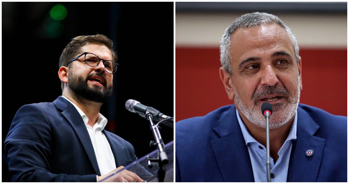 presidente Gabriel Boric Font y Pablo Milad contexto