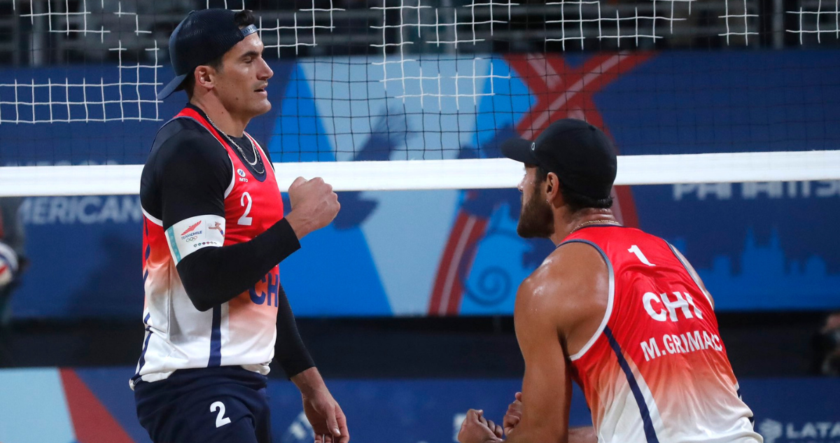 Los primos Grimalt van por el oro tras dejar en cuartos de final a la dupla de Canadá en Santiago 2023.