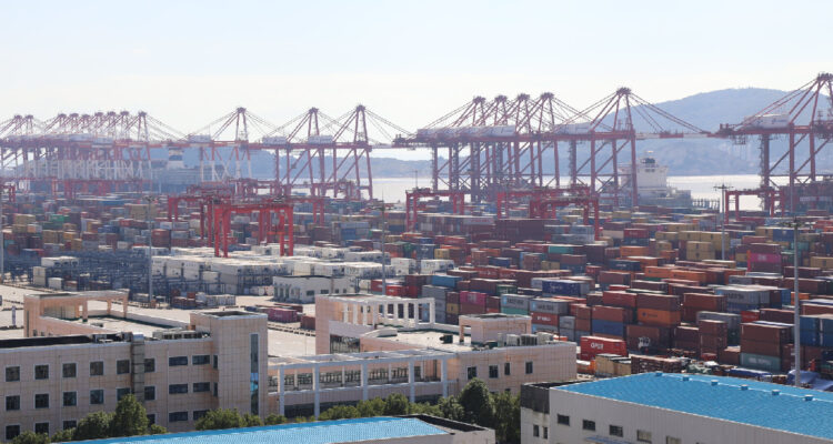 puerto Yangshan de Shanghái