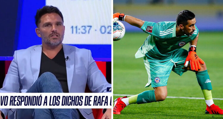 Rafael Olarra respondió a Claudio Bravo.