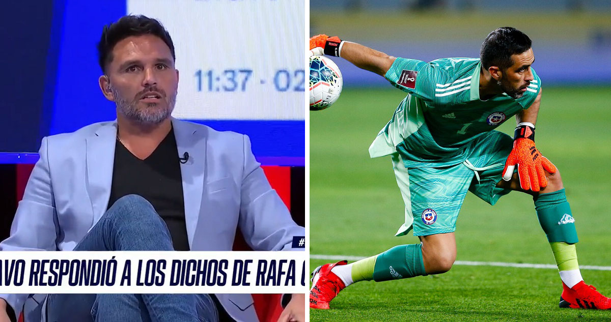 Rafael Olarra respondió a Claudio Bravo.