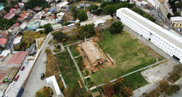Restos hallados en Parque Cultural Valparaíso