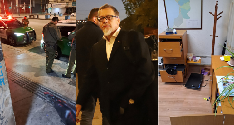 Roban computadores y diversas especies en oficina de Lagos Weber