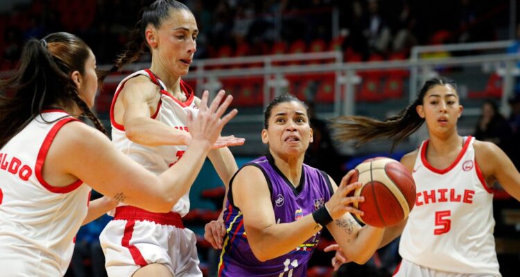 Chile fue sexto en el Baloncesto femenino de Santiago 2023.