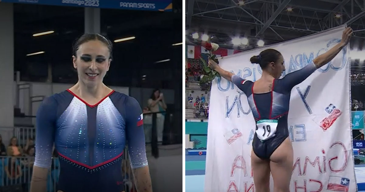 Bárbara Achondo durante Santiago 2023.
