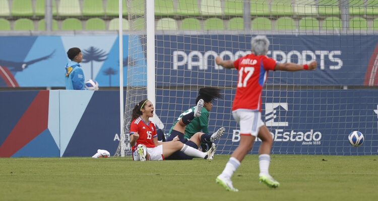La Roja Femenina derrotó a Paraguay en Santiago 2023.