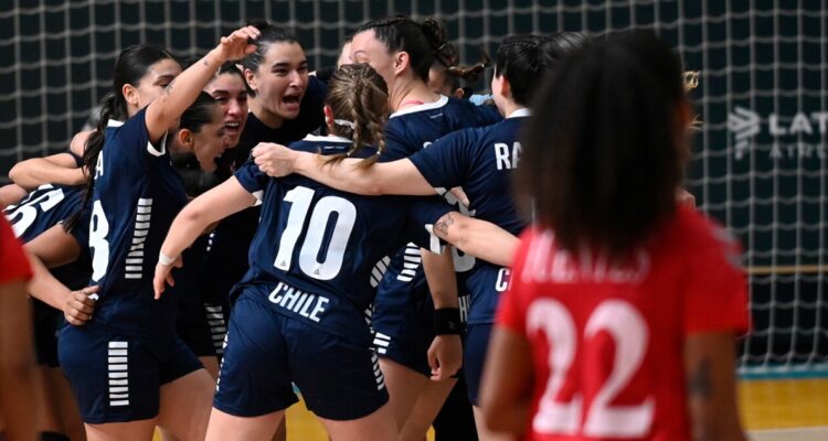 Chile se metió en semifinales del Balonmano femenino de Santiago 2023.