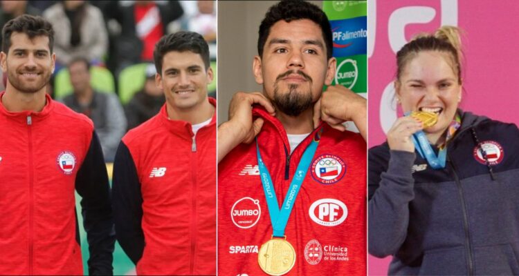 Santiago 2023: estos son los deportistas del Team Chile que defienden la medalla de oro