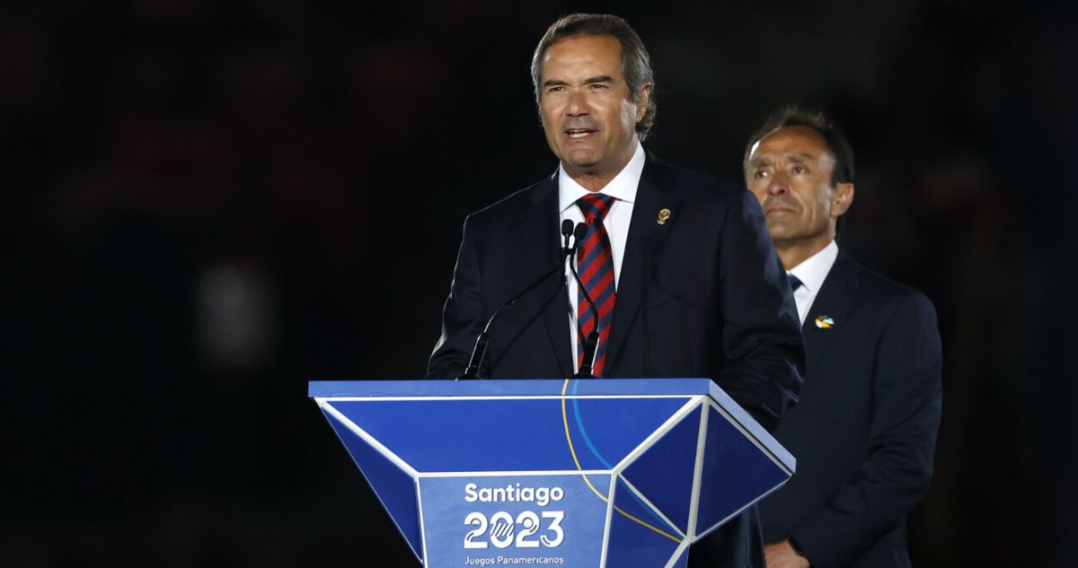 la emoción de Neven Ilic al dar por inaugurados los Juegos ‘Santiago 2023’