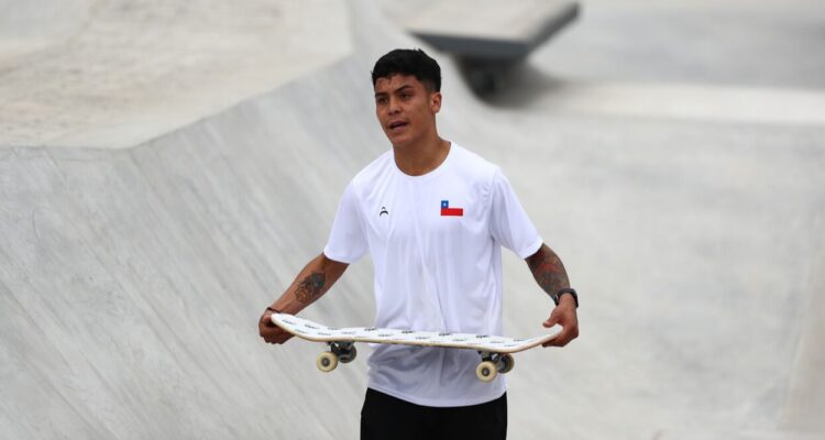 Ronald Ramírez, el skater chileno de 22 años que cumplió un sueño en Santiago 2023