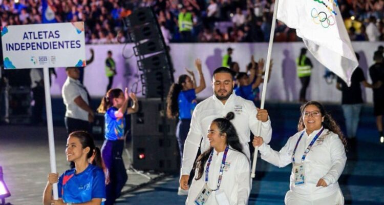 La delegación de Guatemala no puede usar su bandera ni himno