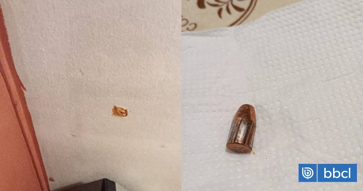 Bala ingresa por el techo a una casa en La Pintana: familia acusa que ...