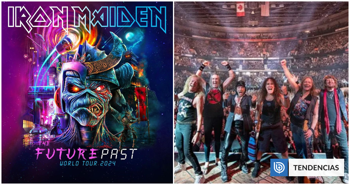 Iron Maiden vuelve a Chile en 2024 cuándo es el concierto y dónde