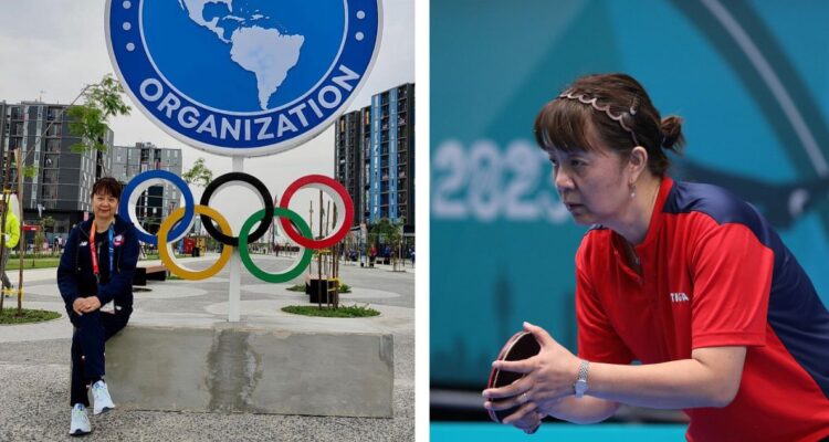 Quién es Tania Zhiying Zeng, la china chilea de 57 años que representa al Team Chile en tenis de mesa en los Juegos Panamericanos de Santiago 2023.