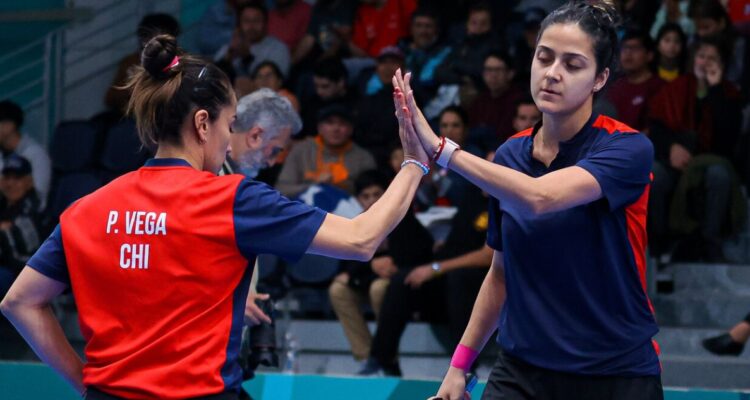 El dobles femenino de tenis de mesa le dio bronce a Chile en Santiago 2023
