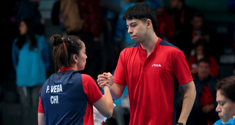 La dupla nacional integrada por Nicolás Burgos y Paulina Vega cayeron en las semifinales y consiguen el bronce en los Panamericanos.