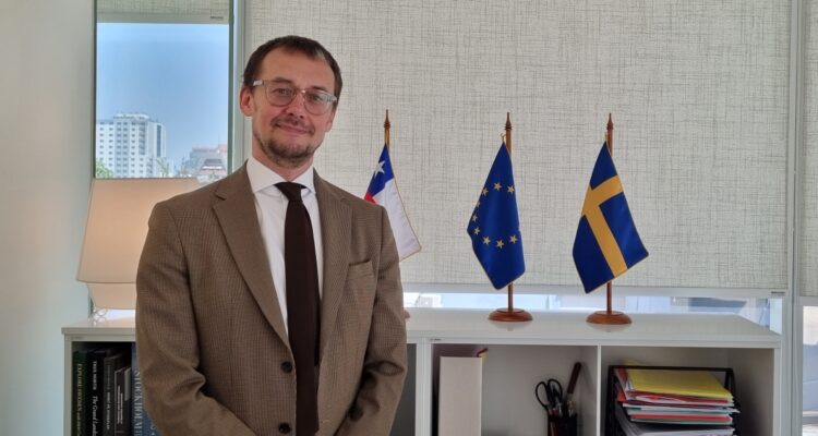 Tomas Wiklund, embajador de Suecia en Chile
