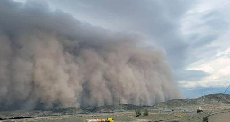 La tormenta de arena afectará a las regiones de Antofagasta y Atacama en la zona de la cordillera.