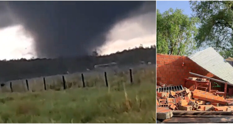 Tornado en Paraguay