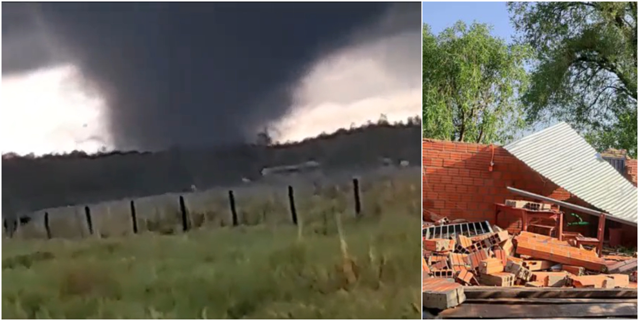 Tornado en Paraguay