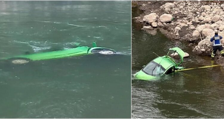 Buscan a conductor de vehículo que cayó a río Itata en Ñuble