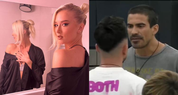 Vesta Lugg (izquierda) y Sebastián Ramírez (derecha) por conflictos en Gran Hermano