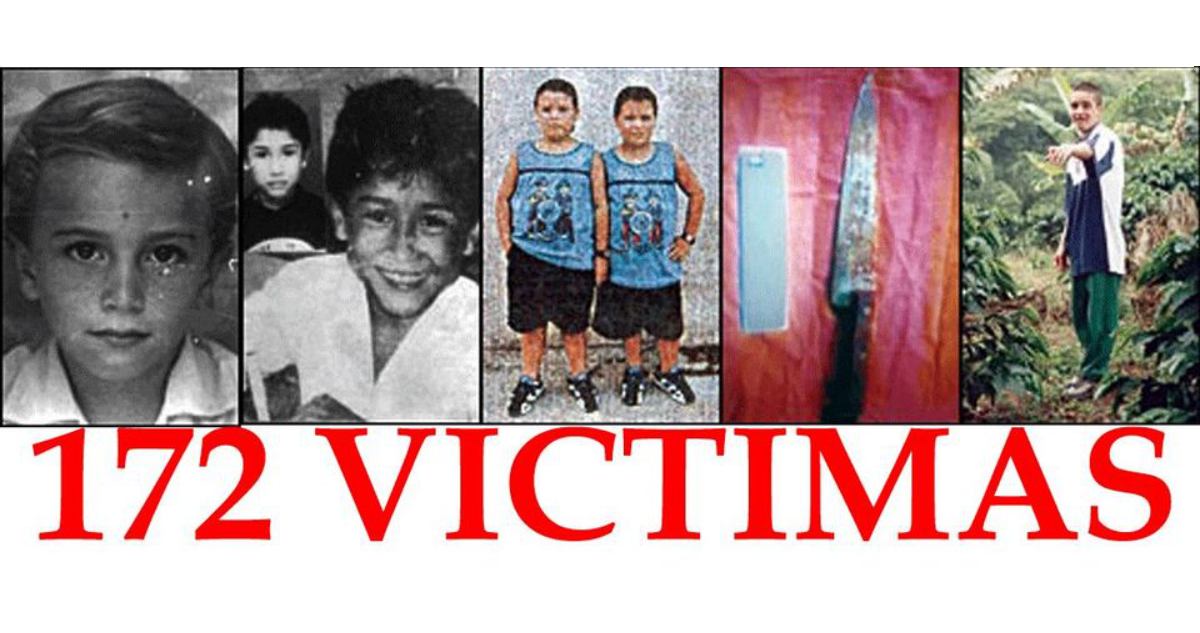 173 víctimas de La Bestia, el mayor infanticida colombiano