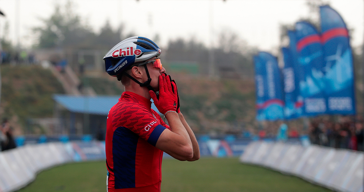 Vidaurre reacción tras fin del ciclismo ruta en Santiago 2023