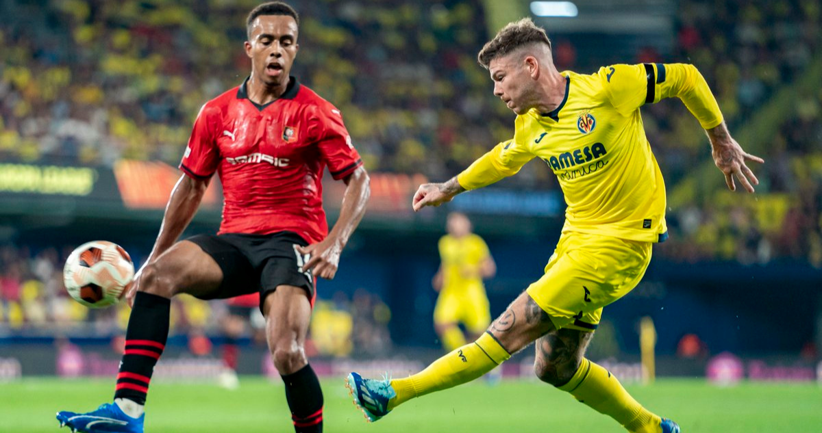 Villareal está ganando ante Stade Rennes en la Europa League.
