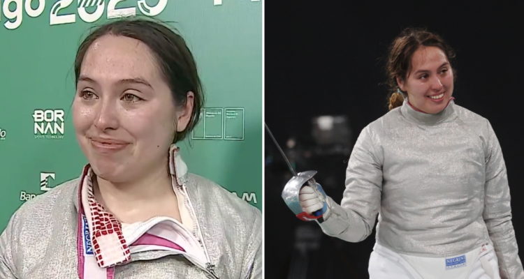 El lamento de esgrimista tras ser eliminada en Santiago 2023.