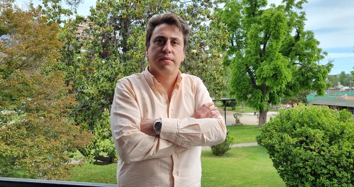 Diego Khamis, director ejecutivo de la Comunidad Palestina en Chile