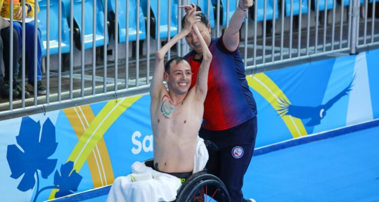 Alberto Abarza sumó otra medalla de plata en los Juegos Parapanamericanos