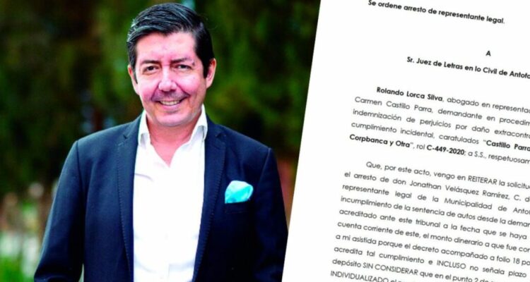 Solicitan orden de arresto de alcalde de Antofagasta por no pagar $46 millones a víctima de accidente