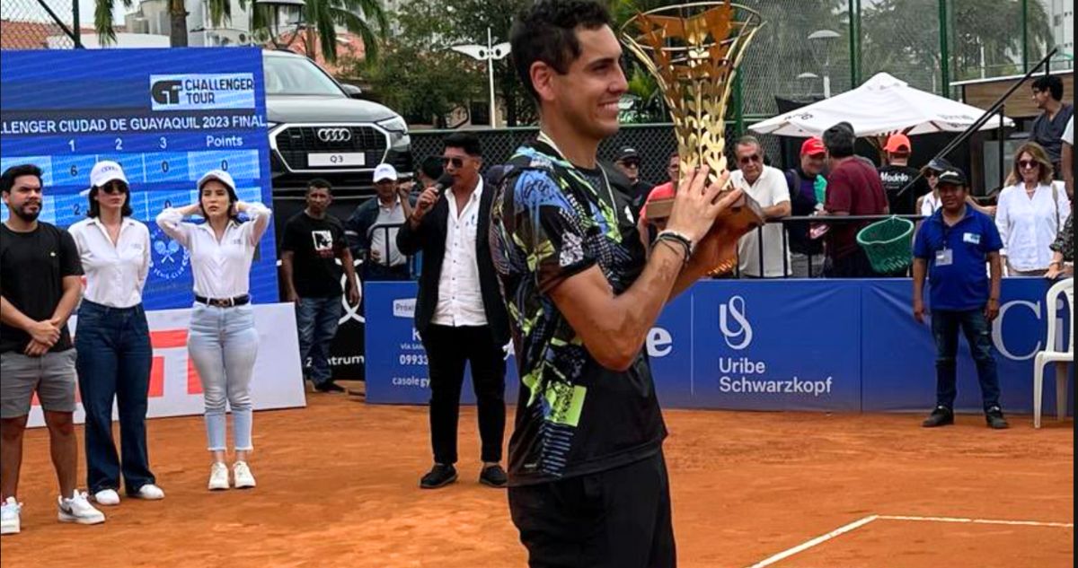 ‘Jano’ campeón en Ecuador: Alejandro Tabilo gana el Challenger de Guayaquil y se acerca al Top 100