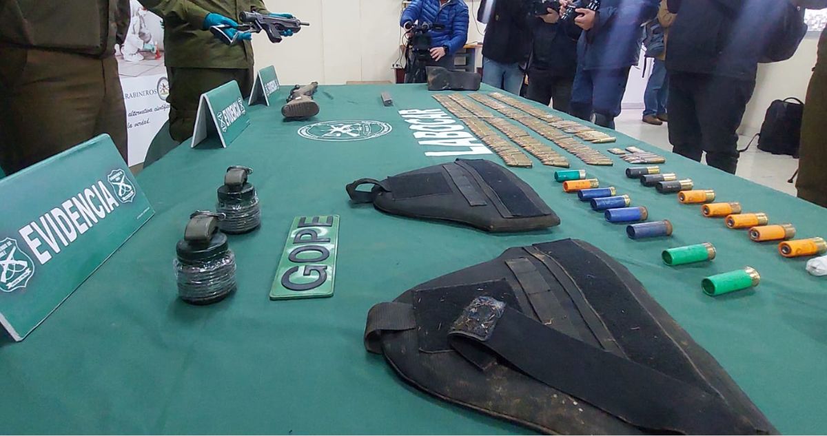 Fiscalía asegura que armas en poder de presuntos miembros de la WAM fueron fabricadas por el Ejército