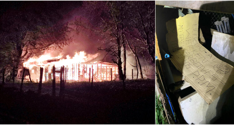 ataque incendiario la araucania