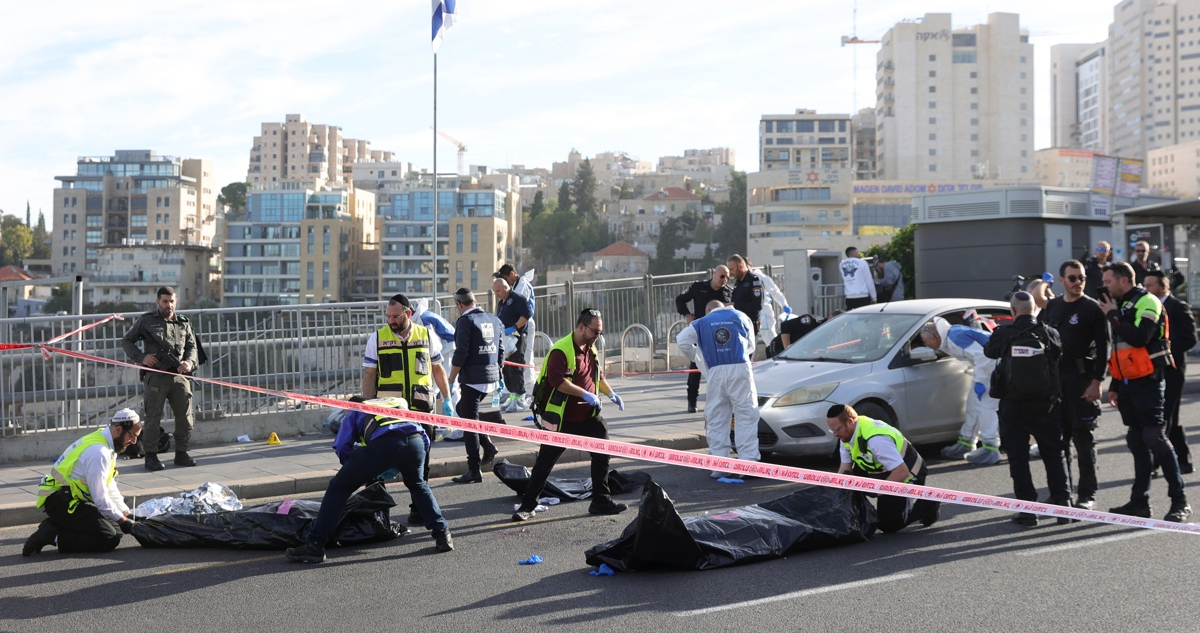 Tres muertos y seis heridos deja ataque palestino en Jerusalén