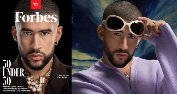 Revista Forbes elige a Bad Bunny como el nuevo “Rey del Pop”