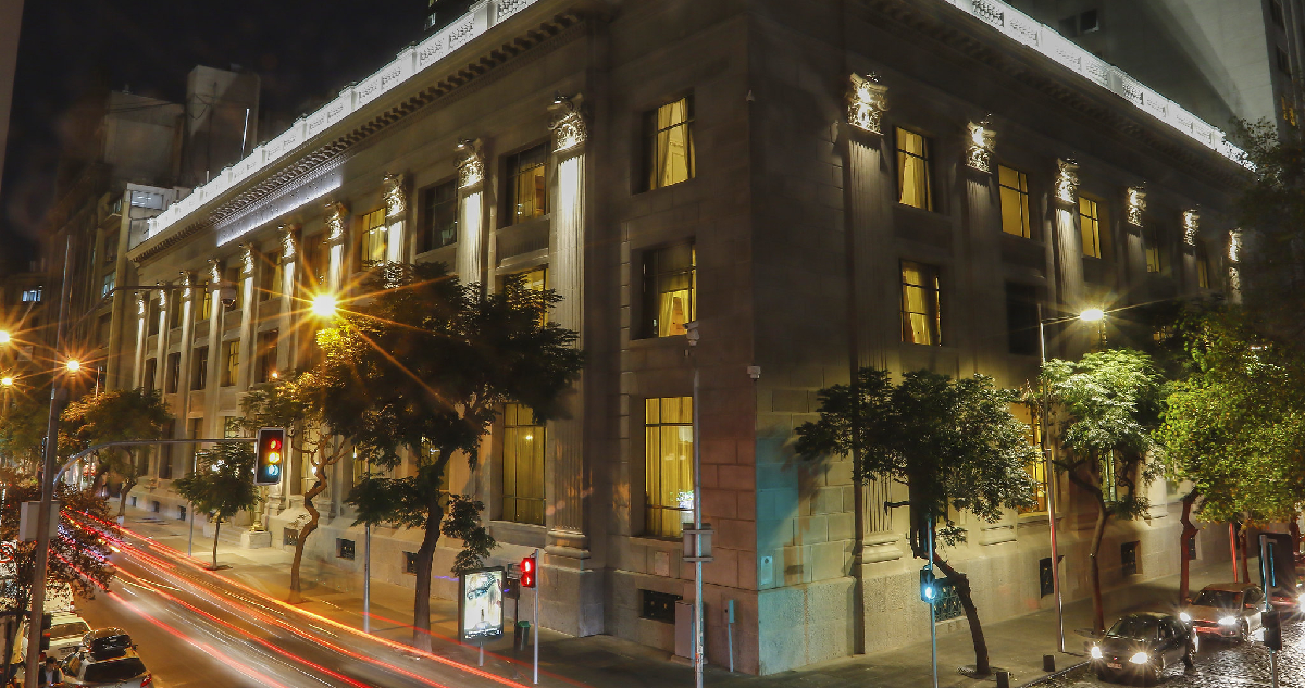 fachada del banco central