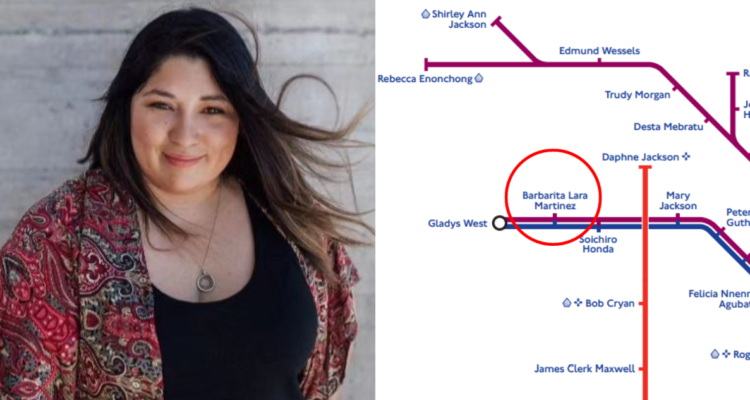 Ingeniera chilena es homenajeada en Londres con su nombre en una estación del metro: “Barbarita Lara”