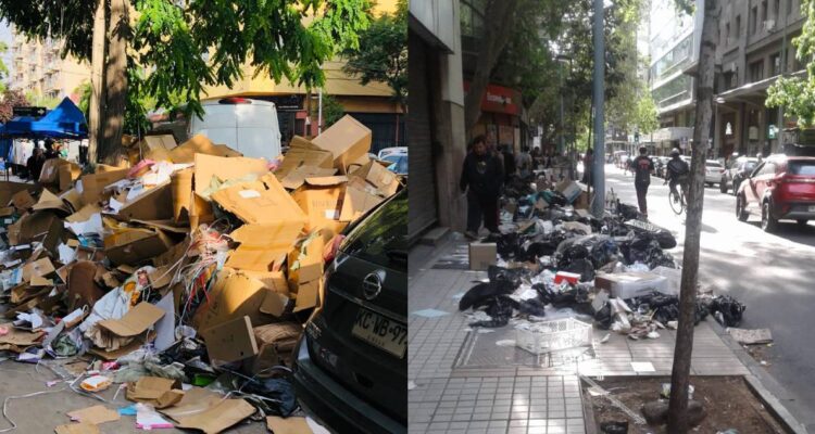Este miércoles se retoma el retiro de basura en Santiago: funcionarios municipales bajaron el paro