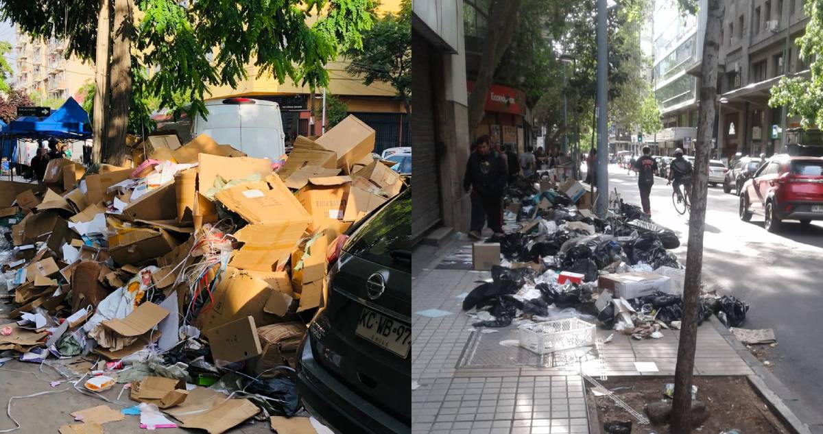 Este miércoles se retoma el retiro de basura en Santiago: funcionarios municipales bajaron el paro
